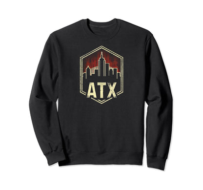 Atx Grit 90S Grunge Urbandecay Mens Sweatshirt - Unique Graphic Unisex - T-Shirt, Sweatshirt, Hoodie