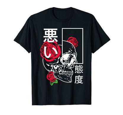 Eboy Bad Attitudes Aesthetic Skull T-Shirt - Casual Everyday Wear Unisex - T-Shirt, Sweatshirt, Hoodie