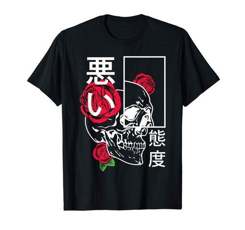 Eboy Bad Attitudes Aesthetic Skull T-Shirt - Casual Everyday Wear Unisex - T-Shirt, Sweatshirt, Hoodie