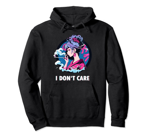 Aesthetic Vaporwave Sad Face Japanese Hoodie - Custom Art Print for Adults - T-Shirt, Sweatshirt, Hoodie