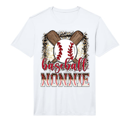 Baseball Nonnie Leopard Proud Ball Nonnie T-Shirt - Unique Graphic Unisex - T-Shirt, Sweatshirt, Hoodie