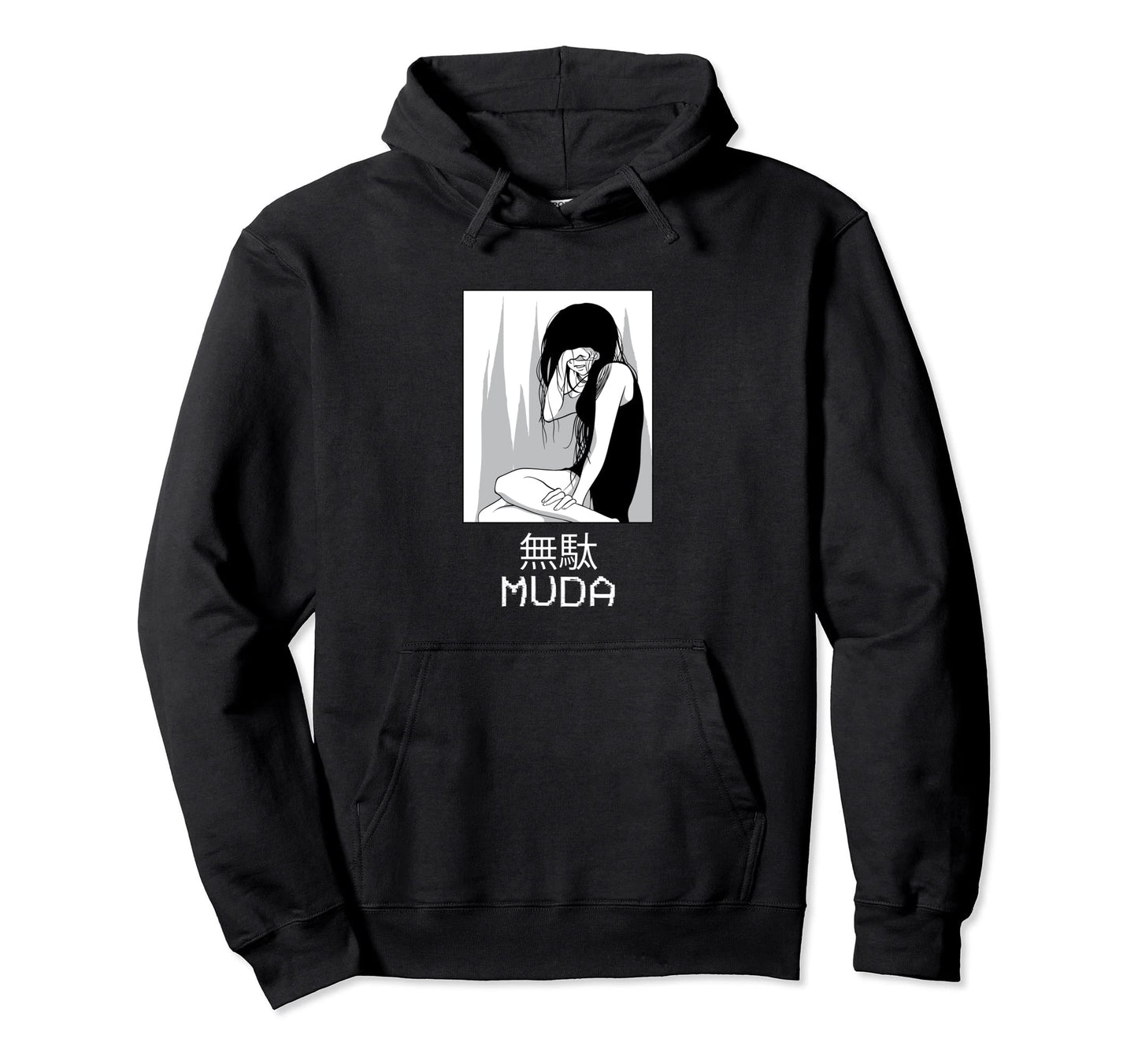 Emo Anime Japanese Vaporwave Hoodie - Aesthetic Graphic Men Women - T-Shirt, Sweatshirt, Hoodie