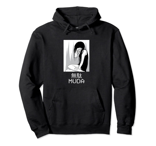 Emo Anime Japanese Vaporwave Hoodie - Aesthetic Graphic Men Women - T-Shirt, Sweatshirt, Hoodie