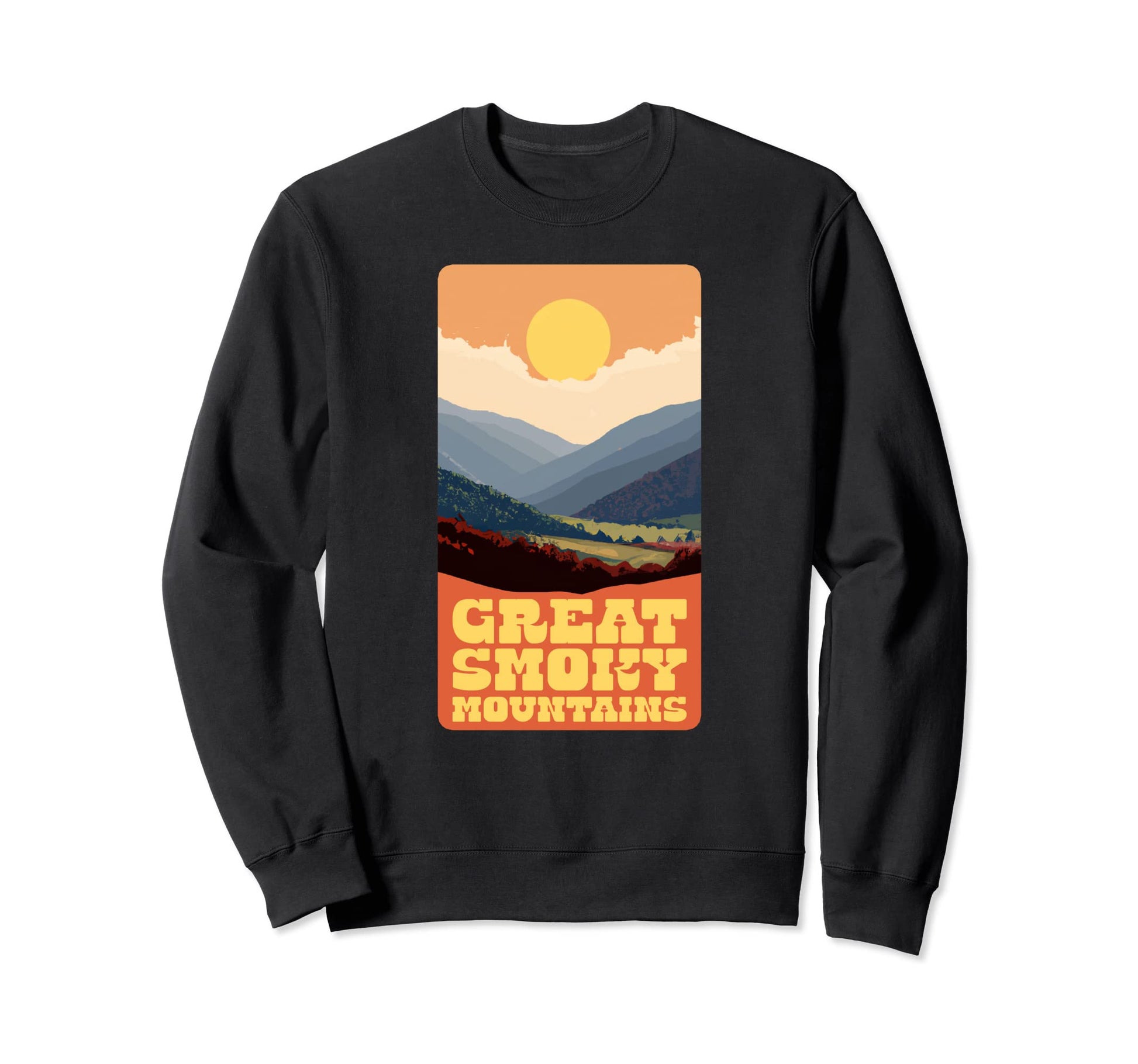 Great Smoky Mountains National Park Sweatshirt - Streetwear Style Unisex - T-Shirt, Sweatshirt, Hoodie