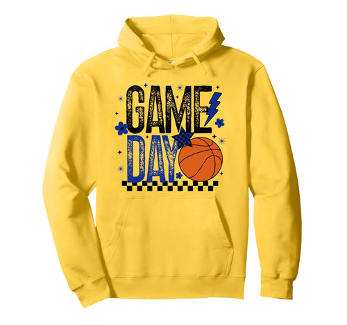 Basketball Game Day Basketball Mom Hoodie - Aesthetic Graphic for Adults - T-Shirt, Sweatshirt, Hoodie