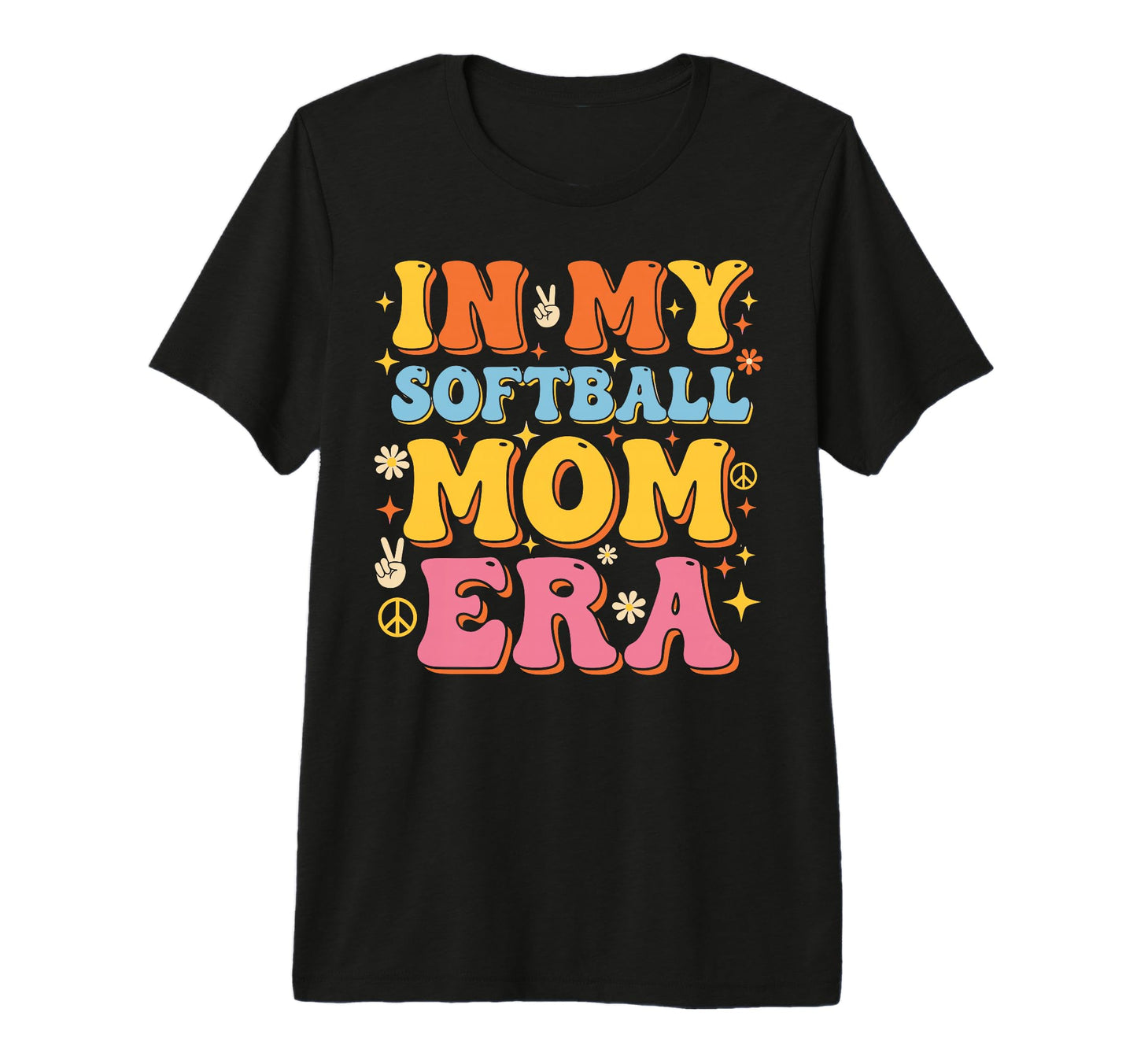 My Softball Mom Era Softball Mama Sports T-Shirt - Streetwear Style Unisex - T-Shirt, Sweatshirt, Hoodie