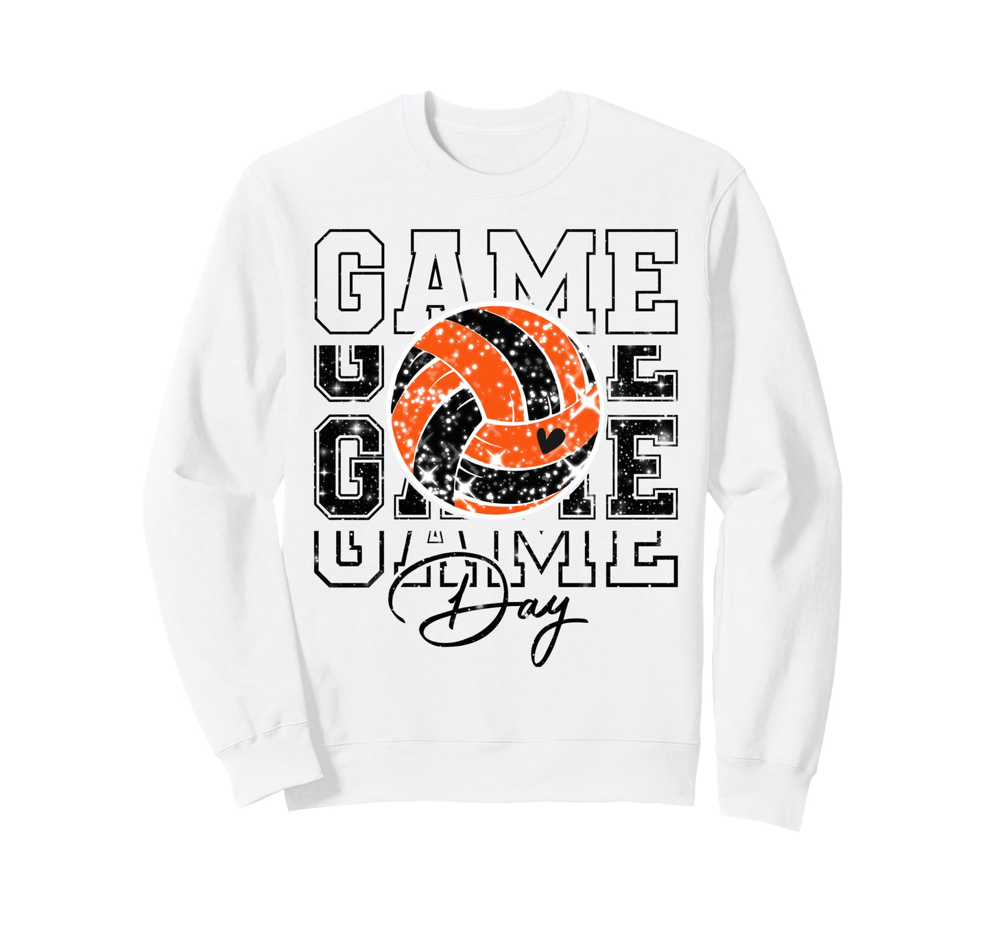 Volleyball Game Day Volleyball Mom Sweatshirt - Novelty Apparel Unisex - T-Shirt, Sweatshirt, Hoodie