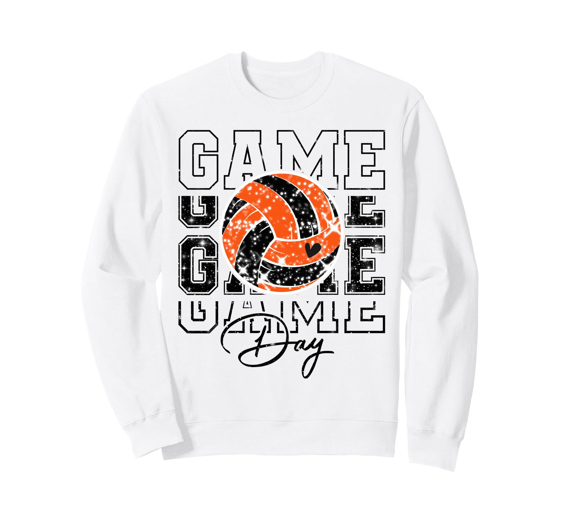 Volleyball Game Day Volleyball Mom Sweatshirt - Novelty Apparel Unisex - T-Shirt, Sweatshirt, Hoodie