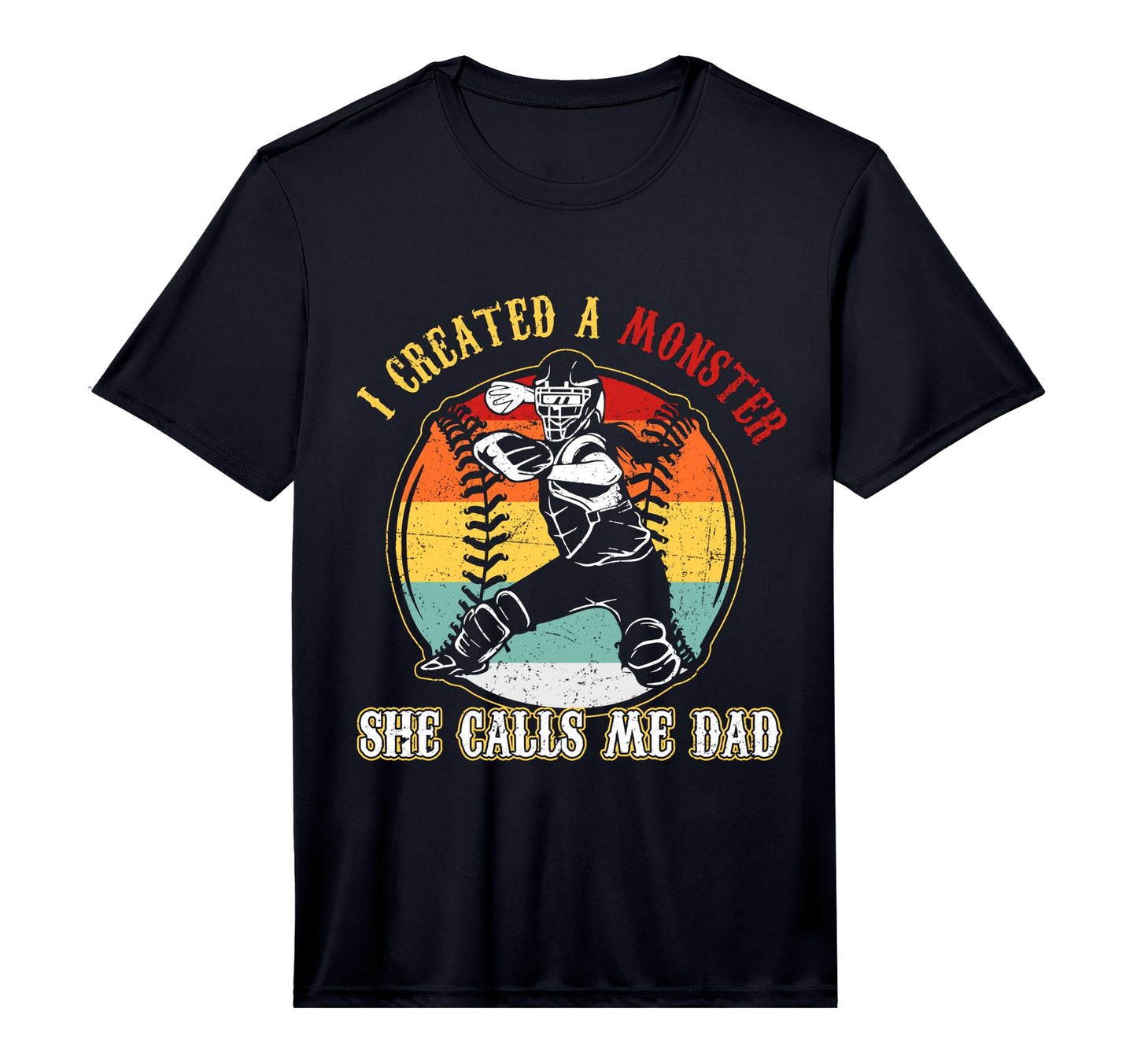 Mens I Created Monster She Call Me T-Shirt - Minimalist Print for Adults - T-Shirt, Sweatshirt, Hoodie