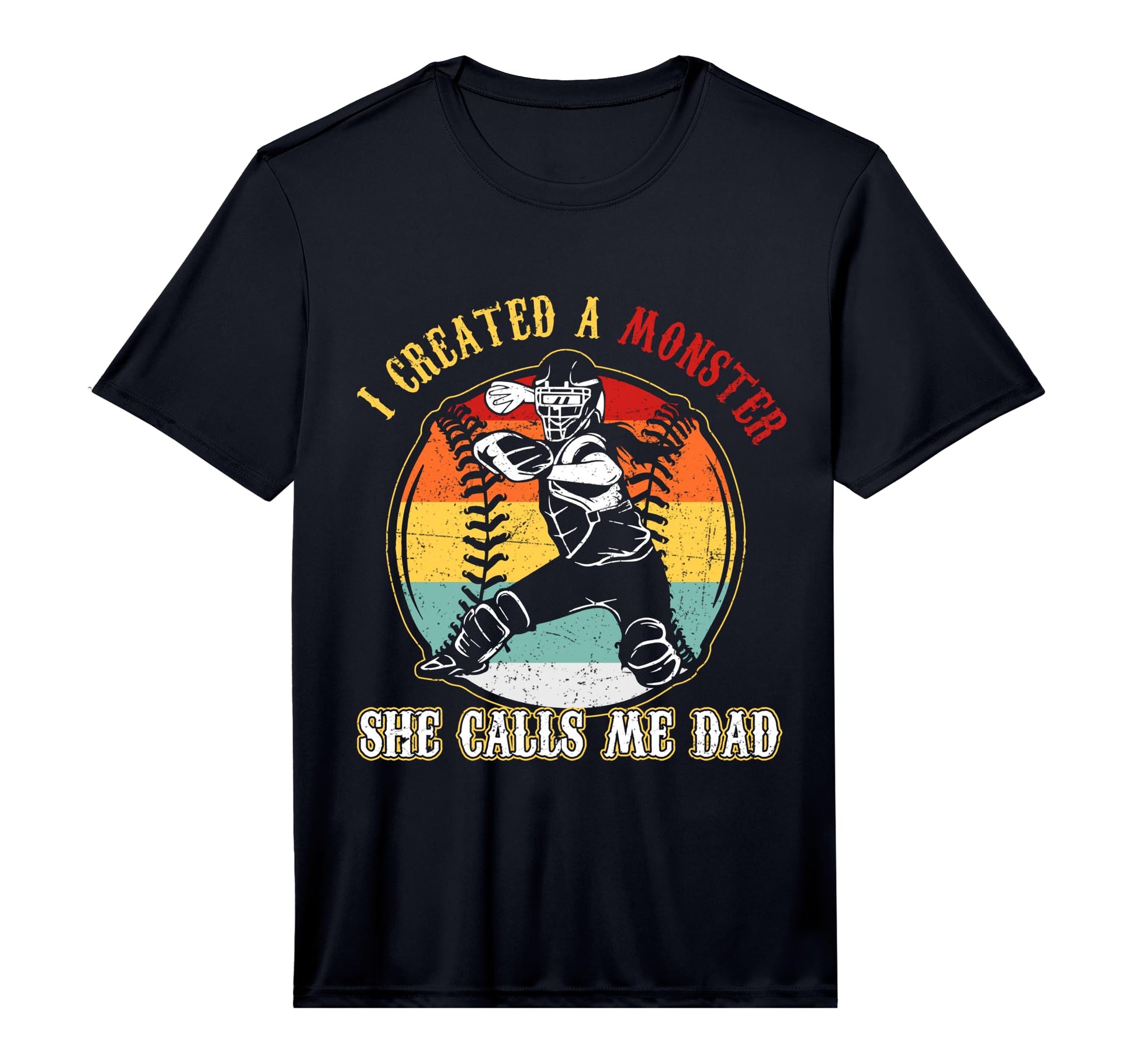 Mens I Created Monster She Call Me T-Shirt - Minimalist Print for Adults - T-Shirt, Sweatshirt, Hoodie