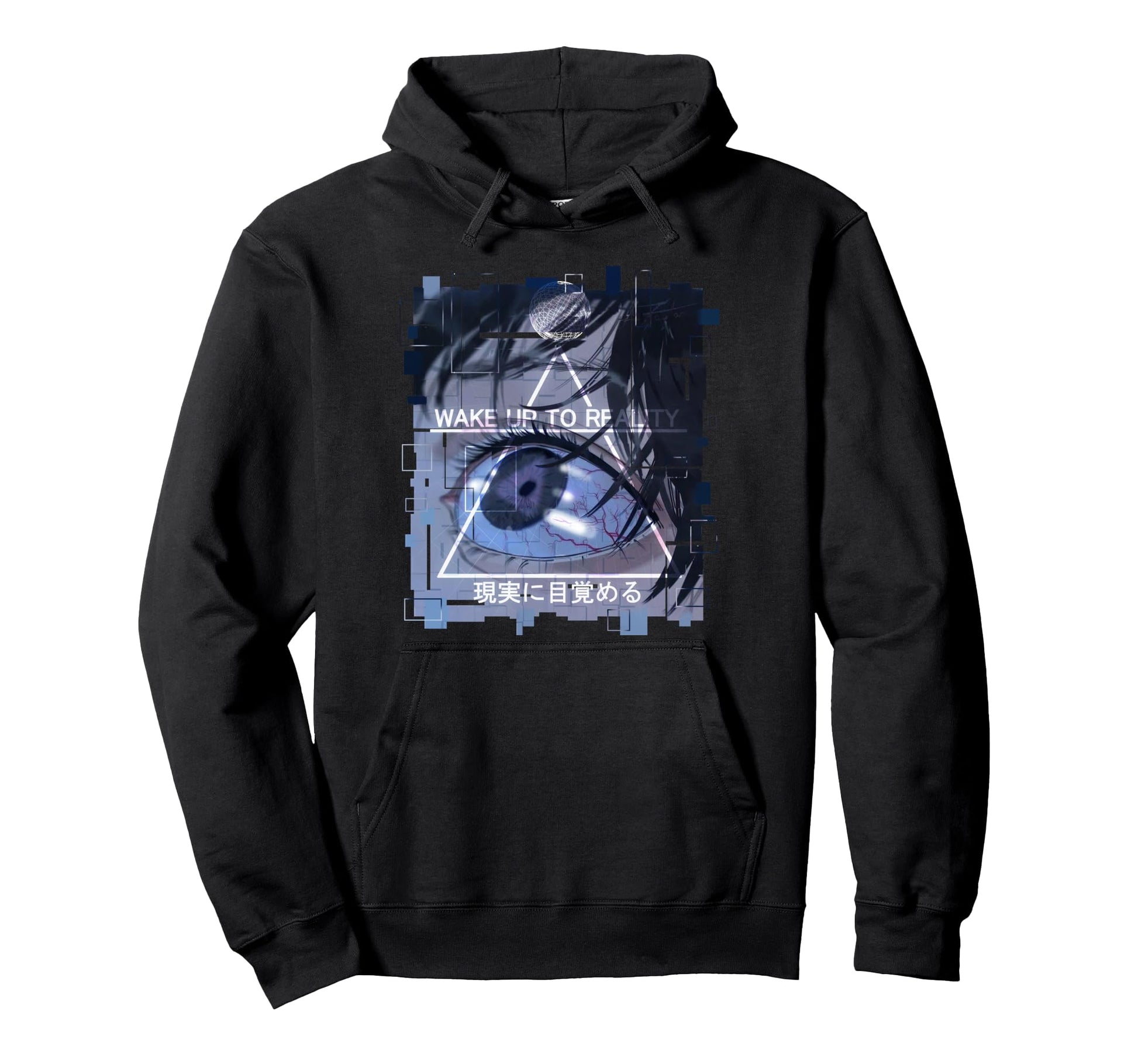 Wake Up To Reality Japan Streetwear Hoodie - Graphic Print Men Women - T-Shirt, Sweatshirt, Hoodie