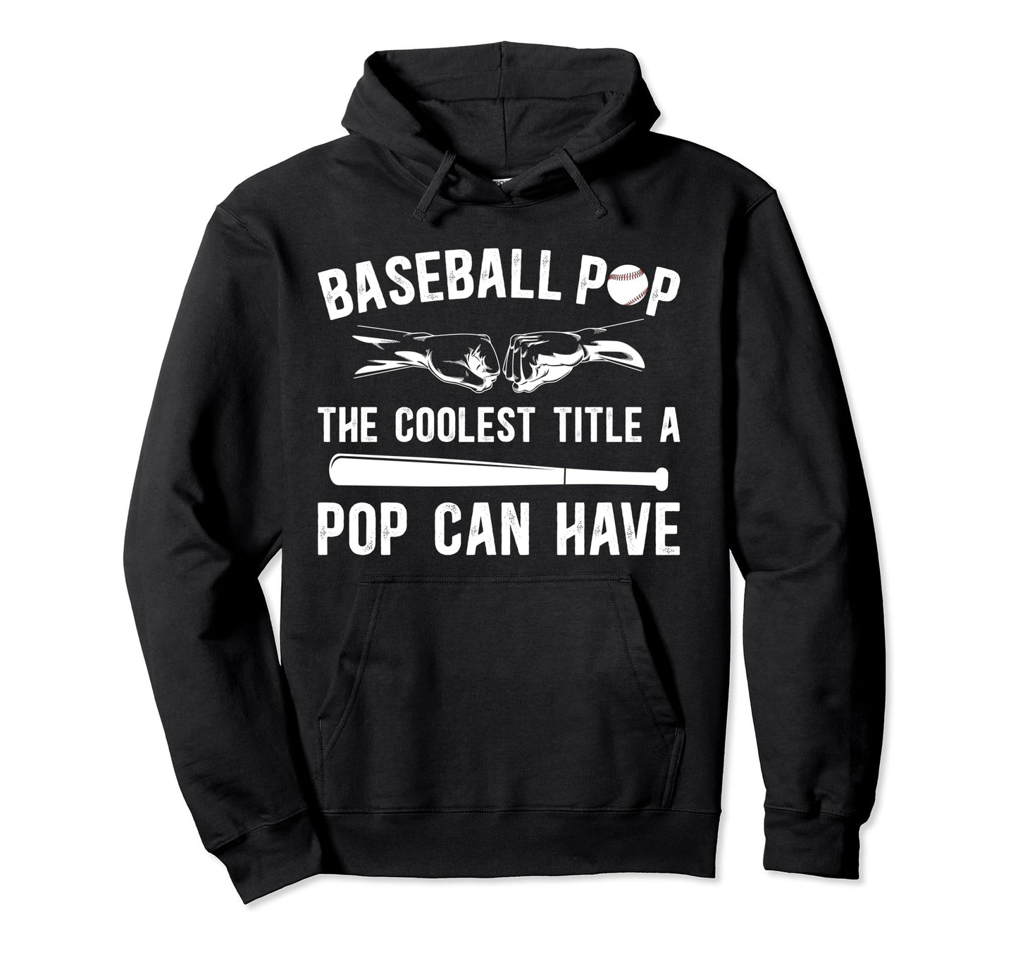 Baseball Pop Coolest Title Pop Hoodie - Streetwear Style Men Women - T-Shirt, Sweatshirt, Hoodie