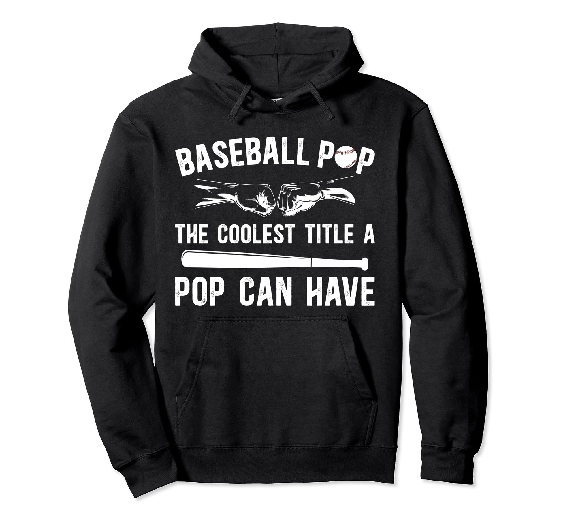 Baseball Pop Coolest Title Pop Hoodie - Streetwear Style Men Women - T-Shirt, Sweatshirt, Hoodie
