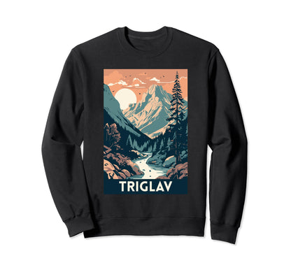 Triglav National Park Slovenia Sweatshirt - Aesthetic Graphic for Adults - T-Shirt, Sweatshirt, Hoodie