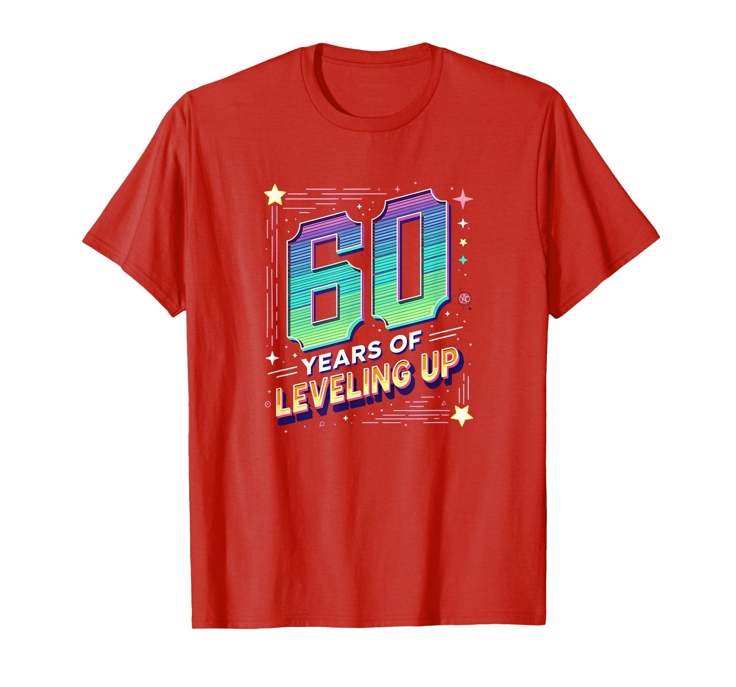 60 Years Leveling Up 30Th Birthday Gamer T-Shirt - Graphic Print Unisex - T-Shirt, Sweatshirt, Hoodie