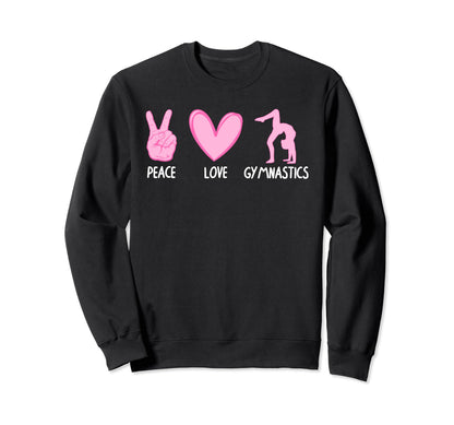 Gymnastics Gymnast Sports Sweatshirt - Casual Everyday Wear for Adults - T-Shirt, Sweatshirt, Hoodie