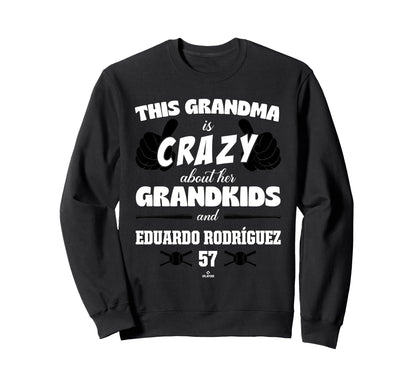 Grandma Crazy Eduardo Rodr Guez Sweatshirt - Graphic Print Men Women - T-Shirt, Sweatshirt, Hoodie