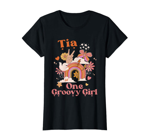 Tia One Groovy Boho Hippie Rainbow T-Shirt - Custom Art Print Men Women - T-Shirt, Sweatshirt, Hoodie