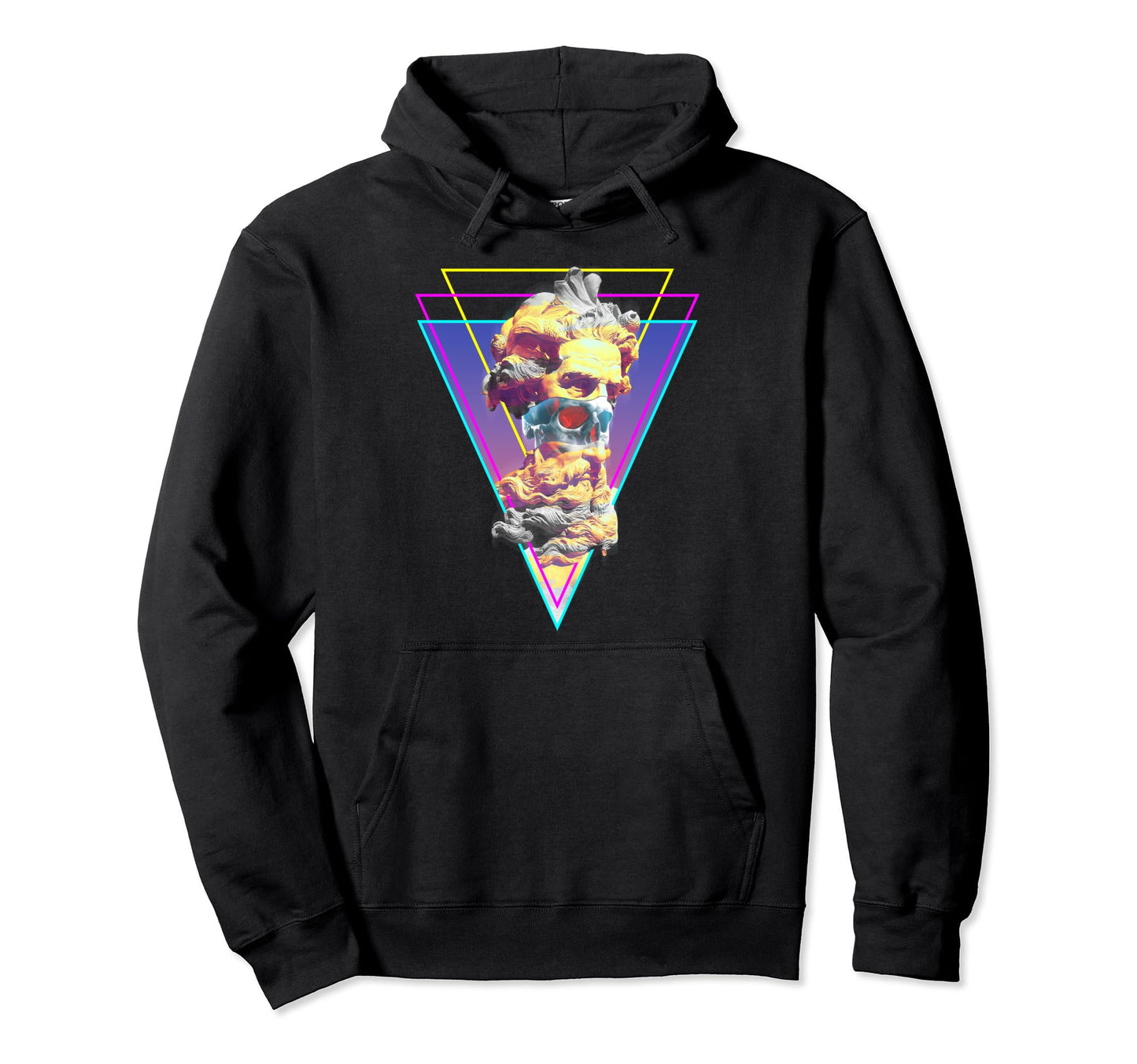 Poseiden Neptune King Ocean Greek Hoodie - Custom Art Print Men Women - T-Shirt, Sweatshirt, Hoodie