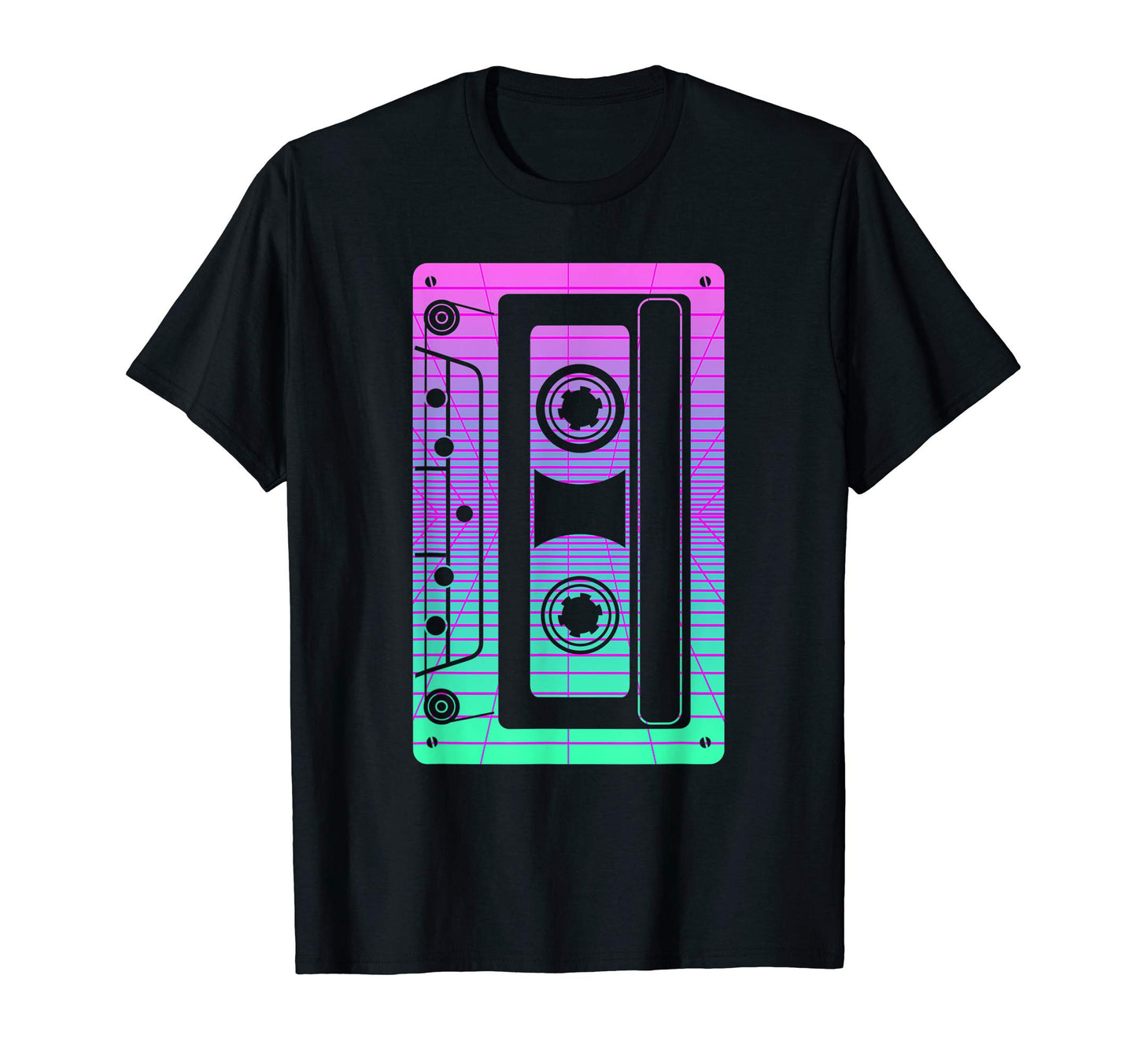 Cassette Tape 80S 90S Synthwave Otaku T-Shirt - Aesthetic Graphic Unisex - T-Shirt, Sweatshirt, Hoodie