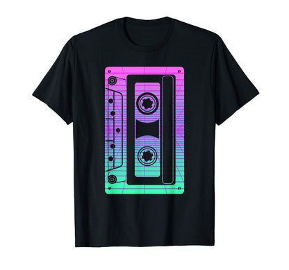 Cassette Tape 80S 90S Synthwave Otaku T-Shirt - Aesthetic Graphic Unisex - T-Shirt, Sweatshirt, Hoodie