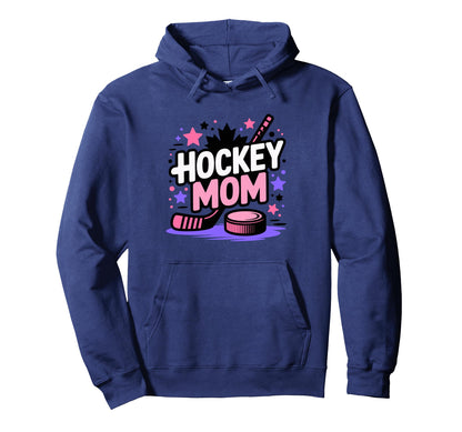 Hockey Mom Mama Rink Life Game Day Hoodie - Aesthetic Graphic Unisex - T-Shirt, Sweatshirt, Hoodie