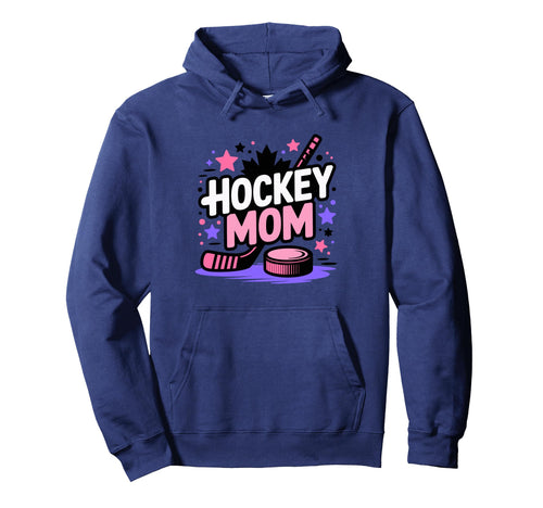 Hockey Mom Mama Rink Life Game Day Hoodie - Aesthetic Graphic Unisex - T-Shirt, Sweatshirt, Hoodie