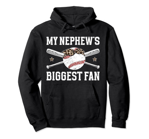 Biggest Fan Baseball Aunt Baseball Hoodie - Aesthetic Graphic for Adults - T-Shirt, Sweatshirt, Hoodie