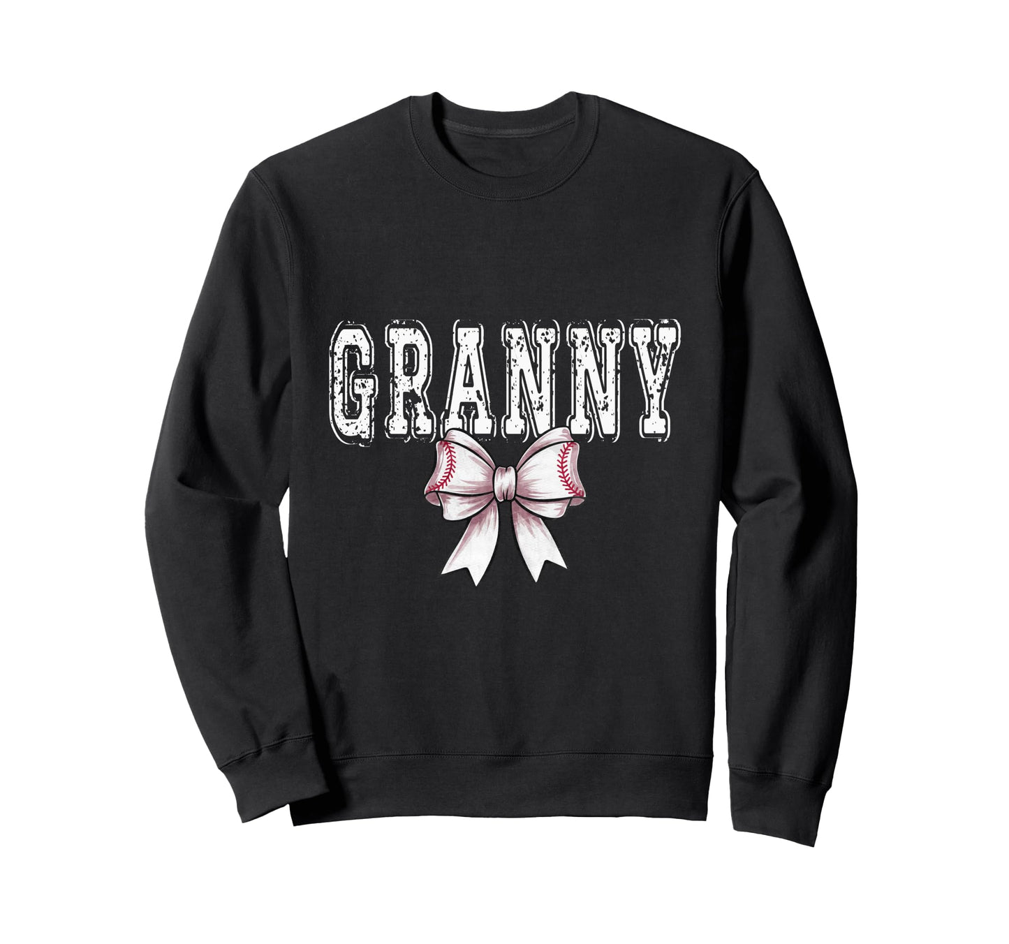Coquette Baseball Granny Spirit Sweatshirt - Minimalist Print Men Women - T-Shirt, Sweatshirt, Hoodie