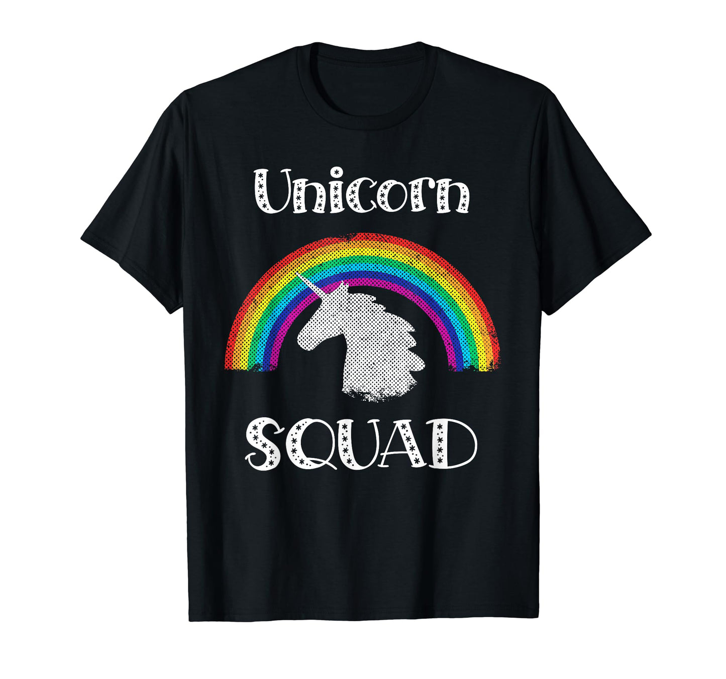 Unicorn Squad Rainbow T-Shirt - Streetwear Style Men Women - T-Shirt, Sweatshirt, Hoodie