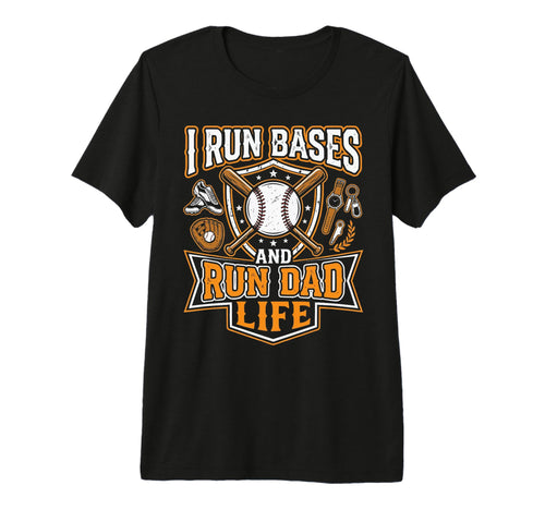 Baseball Dad Baseballer Daddy T-Shirt - Casual Everyday Wear Men Women - T-Shirt, Sweatshirt, Hoodie