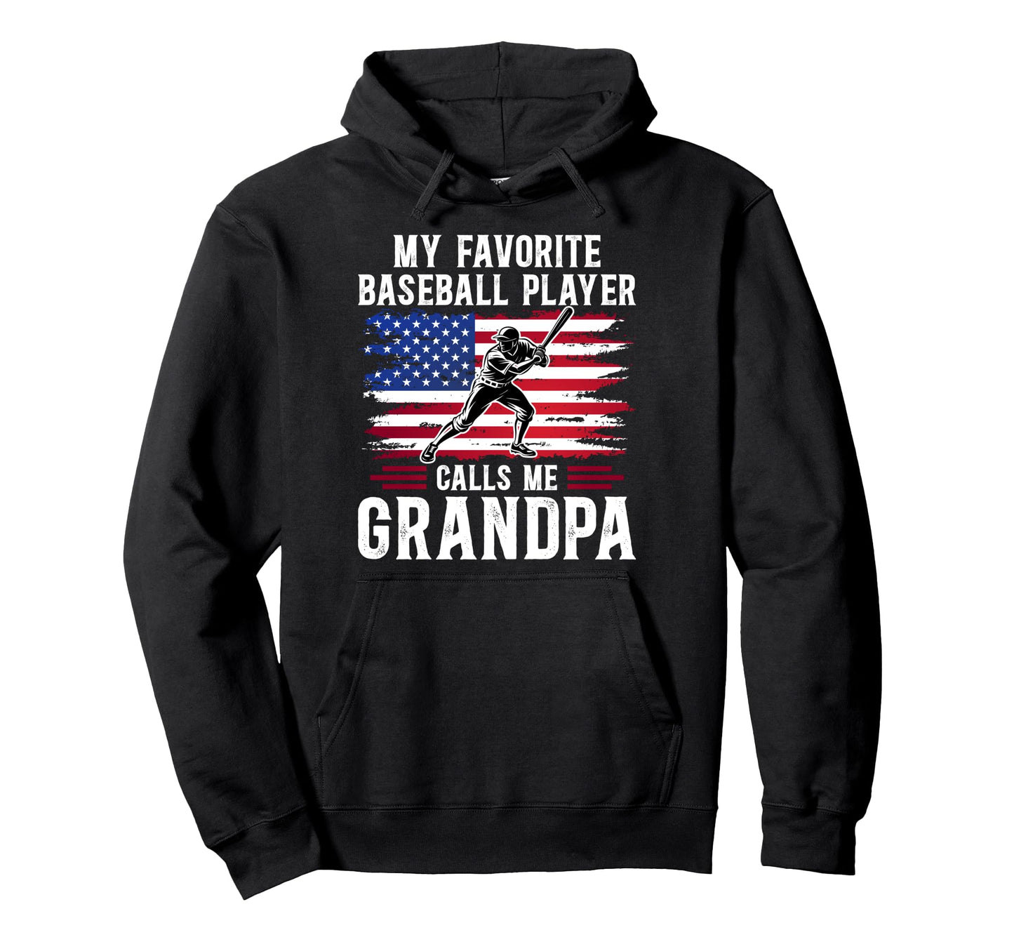 Proud Baseball Grandpa Baseball Player Hoodie - Aesthetic Graphic Unisex - T-Shirt, Sweatshirt, Hoodie