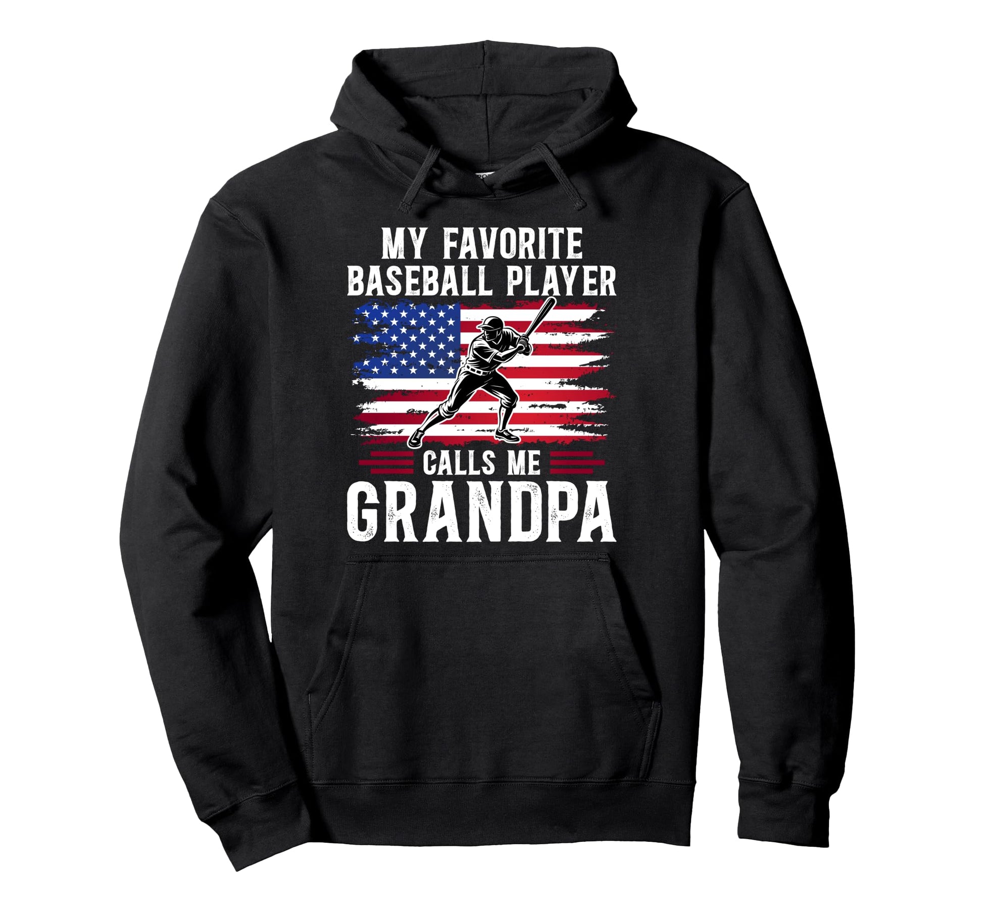 Proud Baseball Grandpa Baseball Player Hoodie - Aesthetic Graphic Unisex - T-Shirt, Sweatshirt, Hoodie