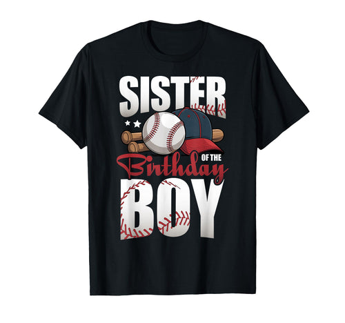 Sister Birthday Matching Baseball T-Shirt - Unique Graphic for Adults - T-Shirt, Sweatshirt, Hoodie