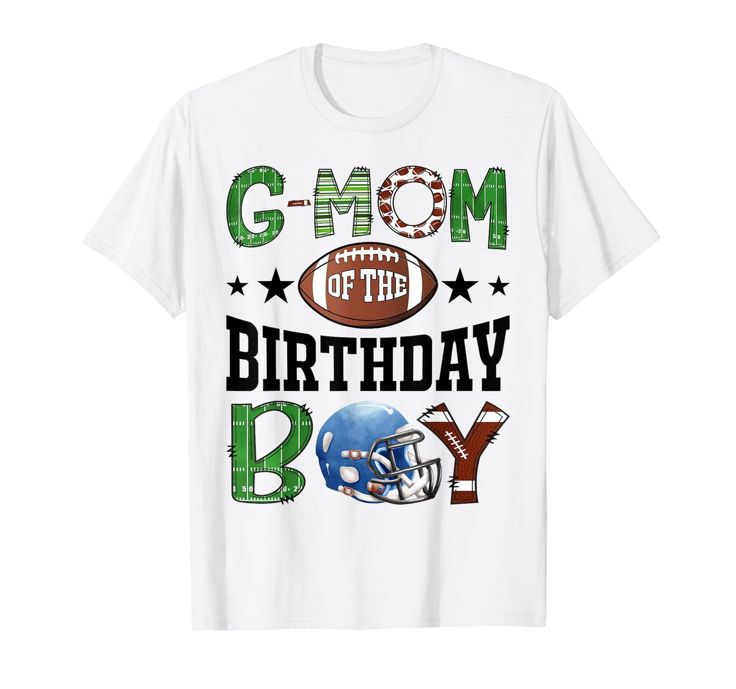 G Mom Birthday Football Lover Game Day T-Shirt - Trendy Graphic for Adults - T-Shirt, Sweatshirt, Hoodie