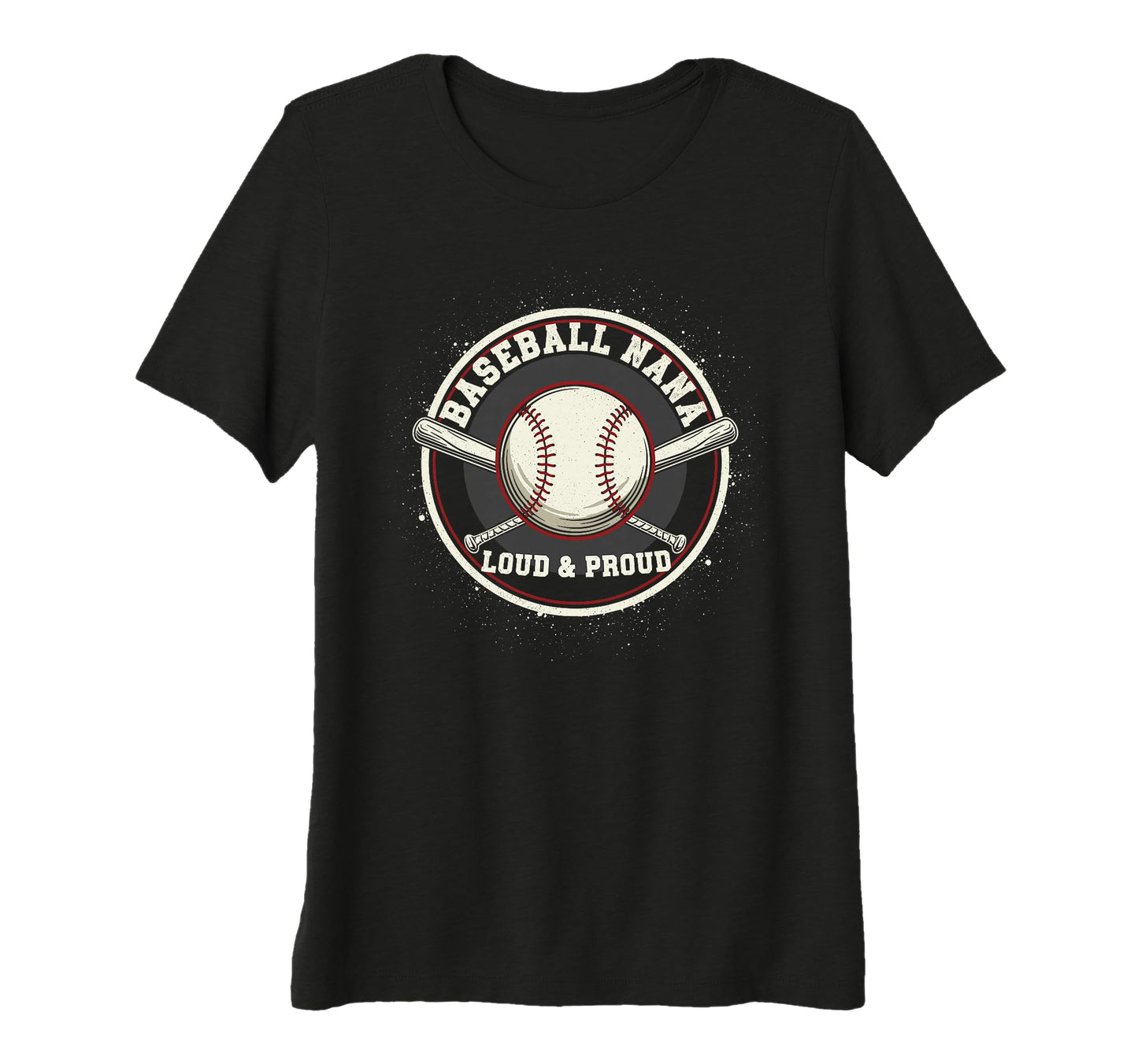 Womens Baseball Nana Loud Proud T-Shirt - Aesthetic Graphic Men Women - T-Shirt, Sweatshirt, Hoodie
