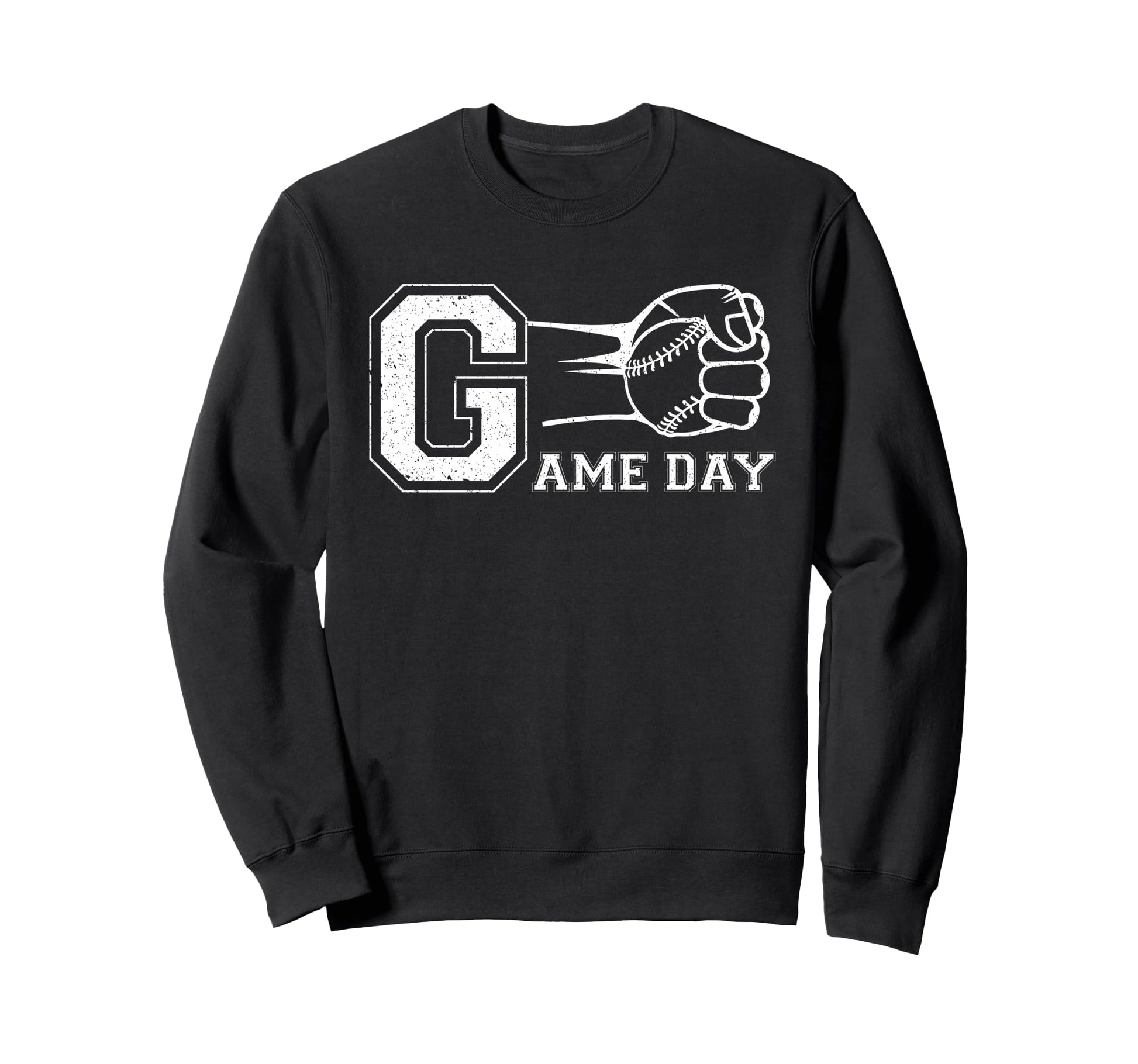 Game Day Baseball Funny Coach Sweatshirt - Fun Novelty Design for Adults - T-Shirt, Sweatshirt, Hoodie