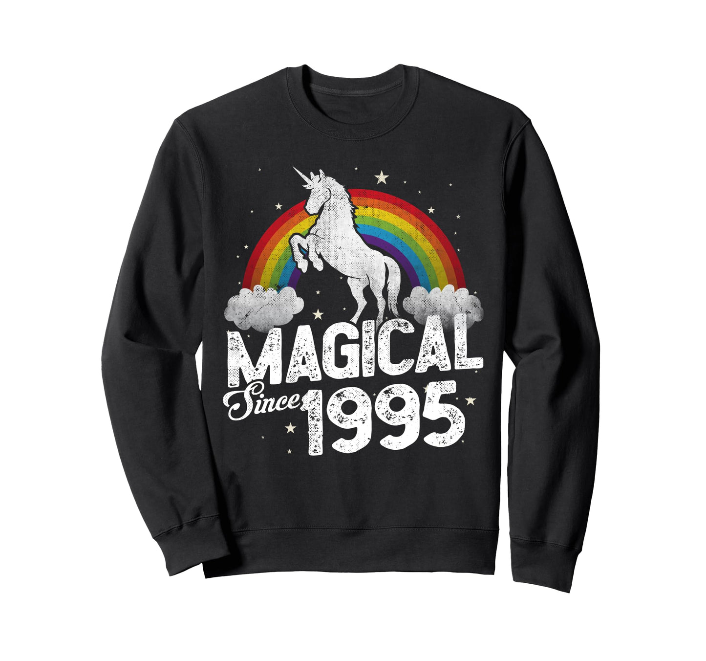 30Th Birthday Magical Since 1995 Sweatshirt - Minimalist Print for Adults - T-Shirt, Sweatshirt, Hoodie
