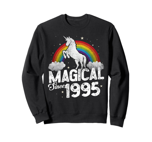 30Th Birthday Magical Since 1995 Sweatshirt - Minimalist Print for Adults - T-Shirt, Sweatshirt, Hoodie