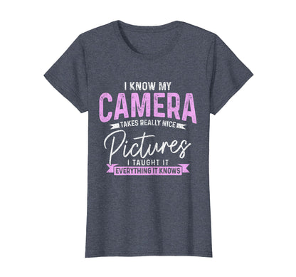 Funny Photographer Camera Funny T-Shirt - Aesthetic Graphic for Adults - T-Shirt, Sweatshirt, Hoodie