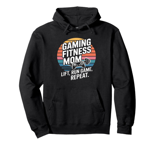 Gaming Fitness Lift Run Game Walk Hoodie - Custom Art Print Men Women - T-Shirt, Sweatshirt, Hoodie