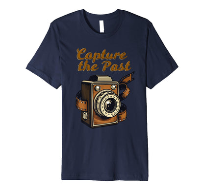 Camera Capture Past Photographer T-Shirt - Streetwear Style for Adults - T-Shirt, Sweatshirt, Hoodie