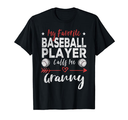 My Favorite Baseball Player Calls Me T-Shirt - Aesthetic Graphic Men Women - T-Shirt, Sweatshirt, Hoodie