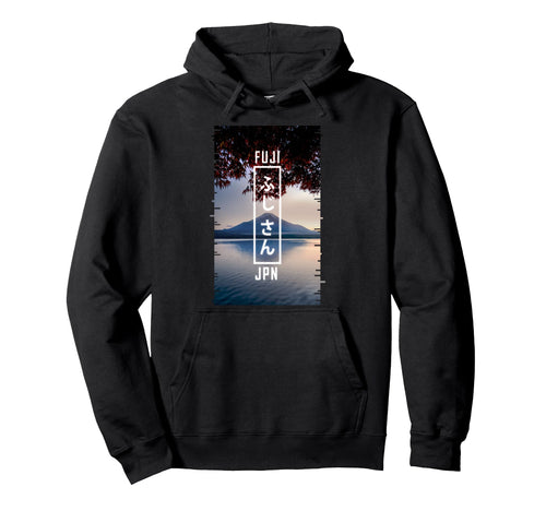 Japan Mount Fuji Glitch Art Japanese Hoodie - Trendy Graphic for Adults - T-Shirt, Sweatshirt, Hoodie