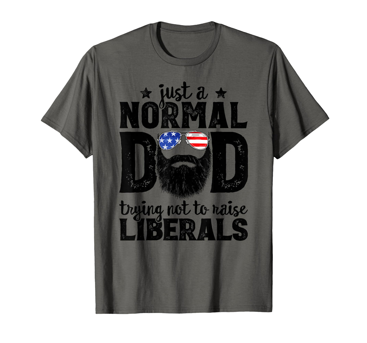 Bearded Dad Just Normal Dad Trying Not T-Shirt - Streetwear Style Unisex - T-Shirt, Sweatshirt, Hoodie