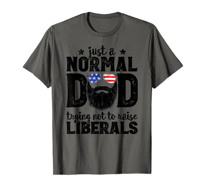 Bearded Dad Just Normal Dad Trying Not T-Shirt - Streetwear Style Unisex - T-Shirt, Sweatshirt, Hoodie