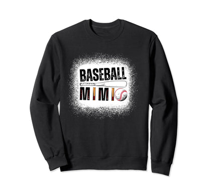 Baseball Mimi Family Matching Mimi Sweatshirt - Unique Graphic Men Women - T-Shirt, Sweatshirt, Hoodie