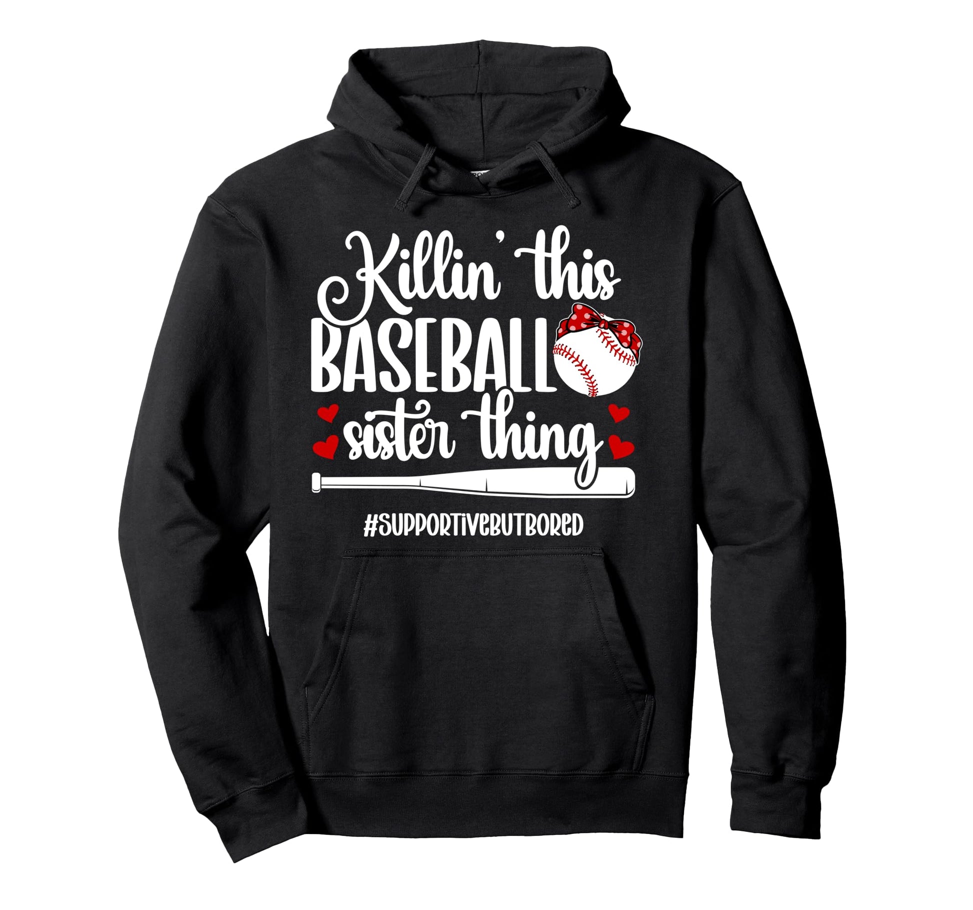 This Baseball Sister Thing Sister Baseball Hoodie - Unique Graphic Unisex - T-Shirt, Sweatshirt, Hoodie