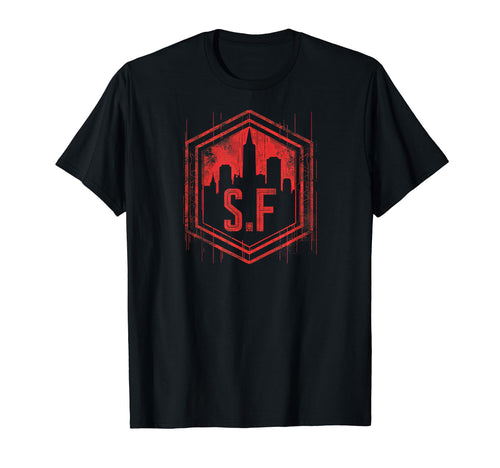 Sf Grit 90S Grunge Urbandecay Mens T-Shirt - Casual Everyday Wear Men Women - T-Shirt, Sweatshirt, Hoodie