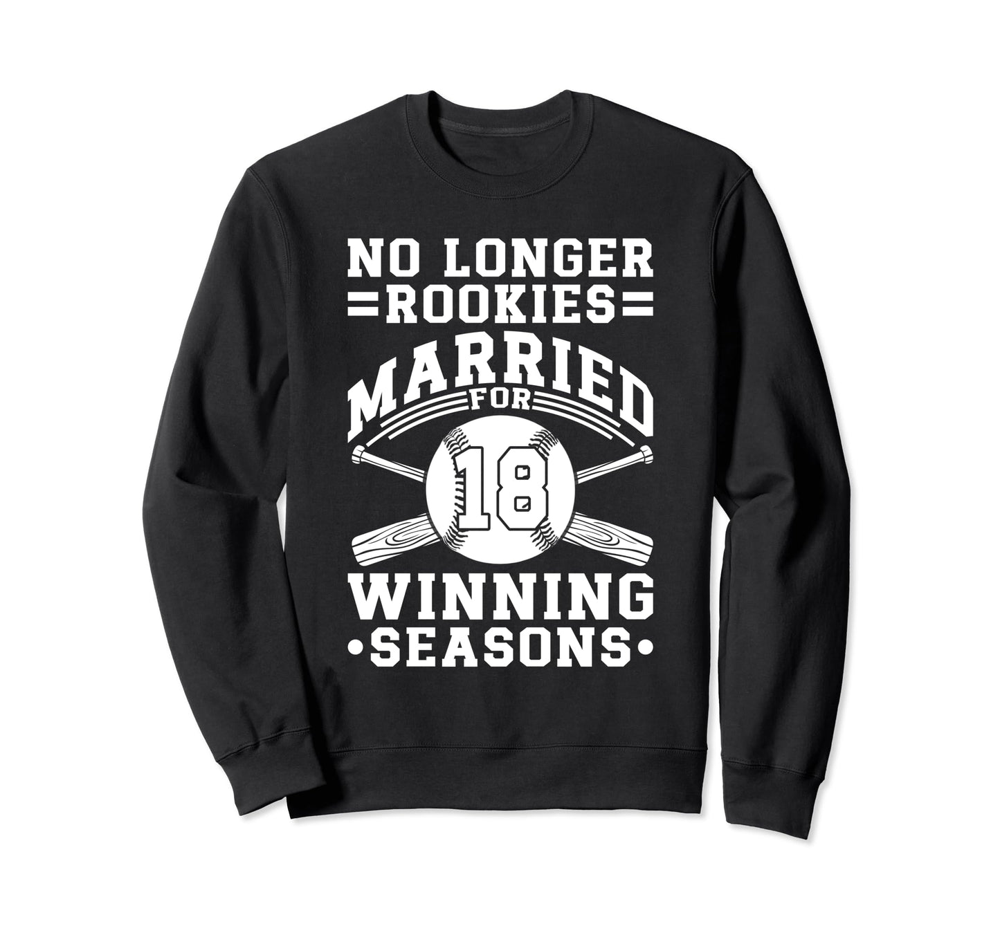 18Th Wedding Anniversary Baseball Sweatshirt - Streetwear Style Men Women - T-Shirt, Sweatshirt, Hoodie